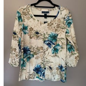 NTW - Floral Tee - Karen Scott